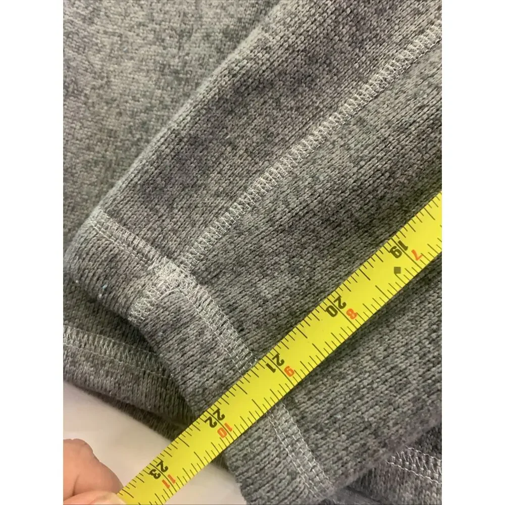 The North Face Quarter Zip Fleece Pullover Men’s Large Gray Outdoor Jacket